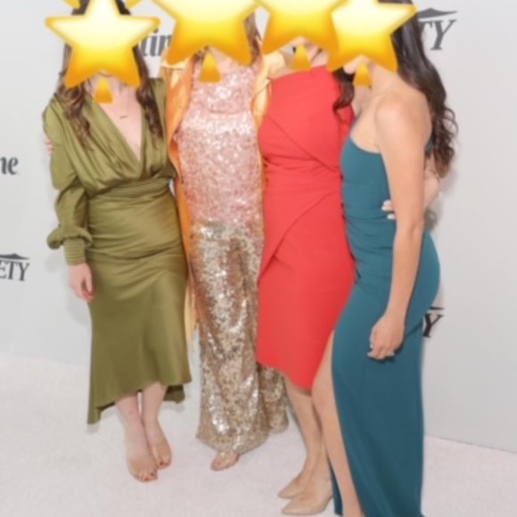 Nookie Lust Teal One-Shoulder Full Length Dress Size XS - Picture 6 of 6